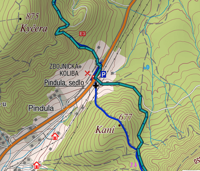Drobná úprava gpx souboru mapy + doporučení k postupu po trase