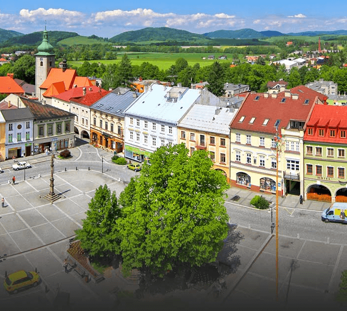 Ubytování a parkování ve Frenštátě pod Radhoštěm