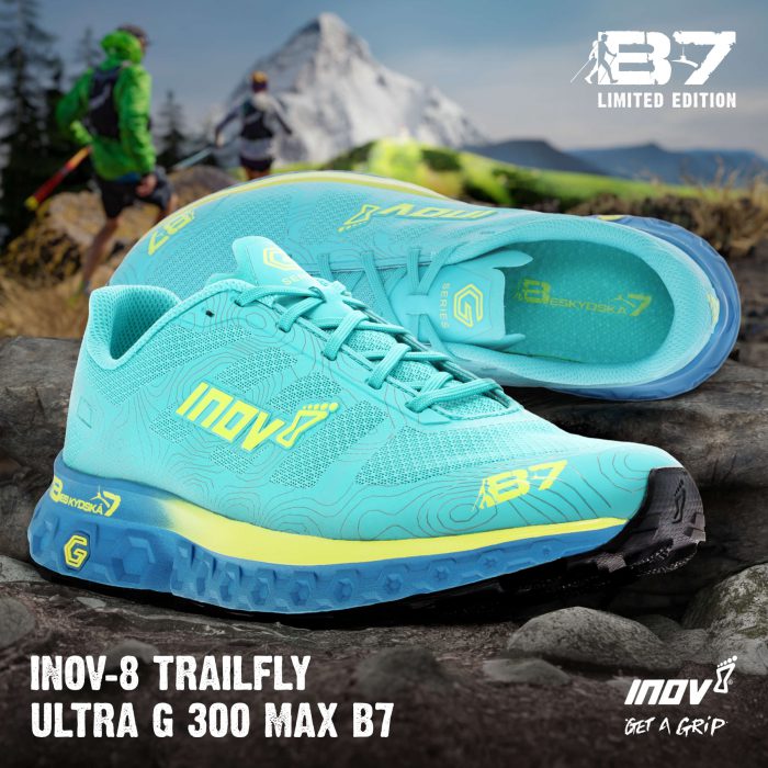 Představujeme oficiální botu B7! INOV-8 TRAILFLY ULTRA G300 MAX B7