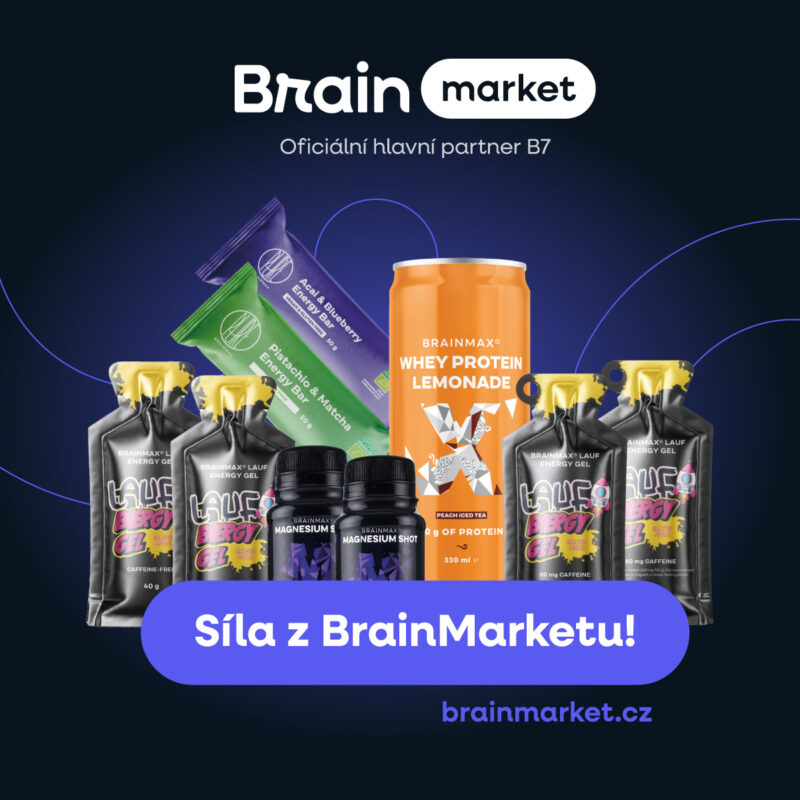 Balíček B7 pro vytrvalost i regeneraci od BrainMarket